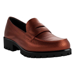 Ecco Modtray Moc Toe Loafer - Bronze