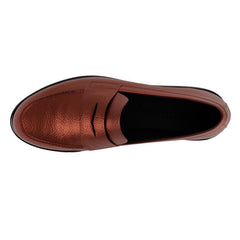 Ecco Modtray Moc Toe Loafer - Bronze