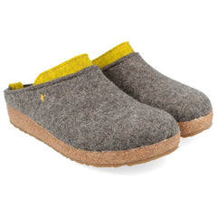Haflinger Speed Slipper/Clog Grey