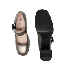 Hispanitas HI253001 Mary Jane Bronze Metallic