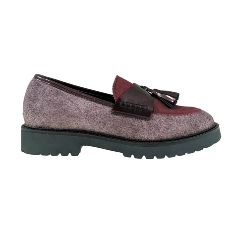 Ateliers Katie Loafer Bordo Combo