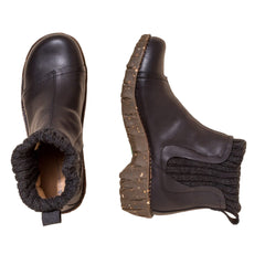 El Naturalista N23 Bootie Natural Grain Black