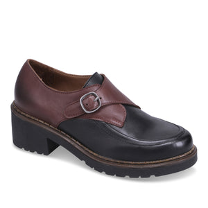 Bueno Nolan Loafer Black/Merlot