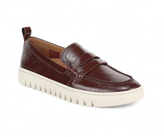 Vionic Uptown Loafer Wine Patent