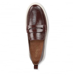Vionic Uptown Loafer Wine Patent