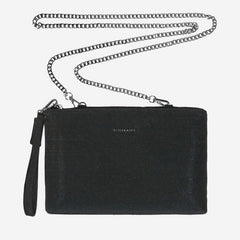 Peter Kaiser 69044-25 Clutch/Shoulder Bag Black Shimmer