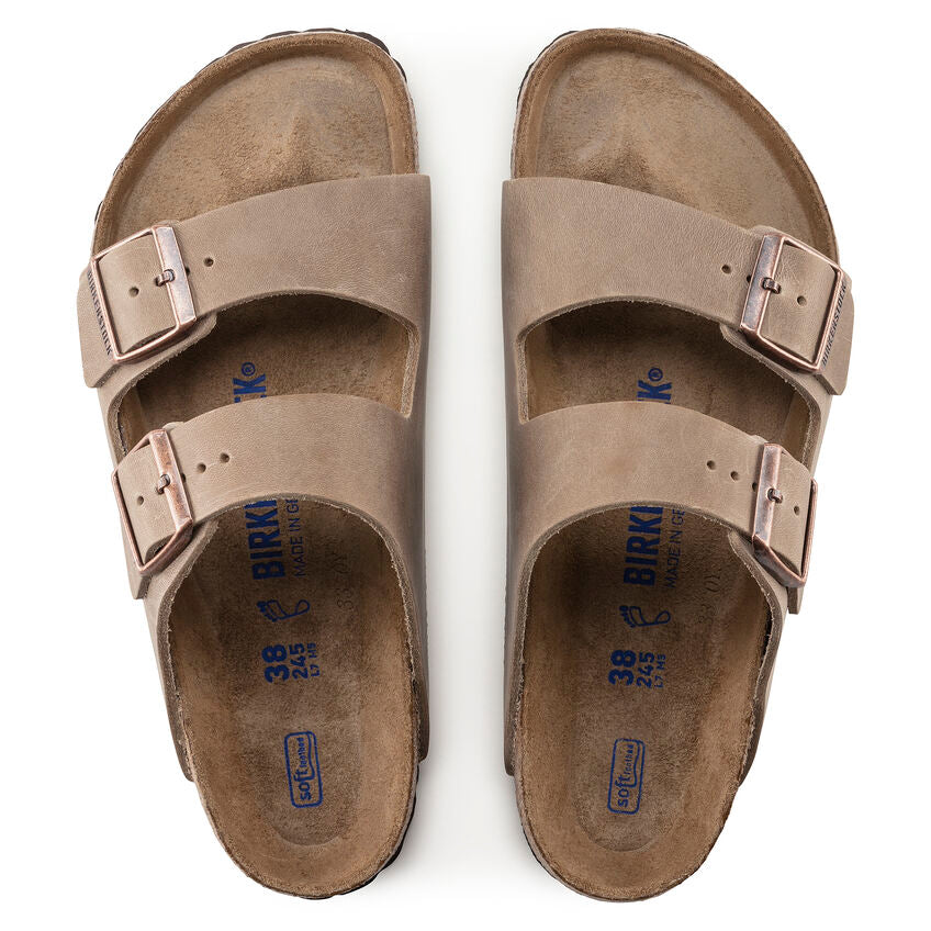 Birkenstock Arizona Soft Footbed Oiled Tabacco Brown Leather