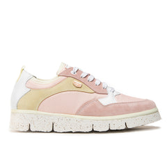 On Foot 955 Lace Up Pink/Yellow