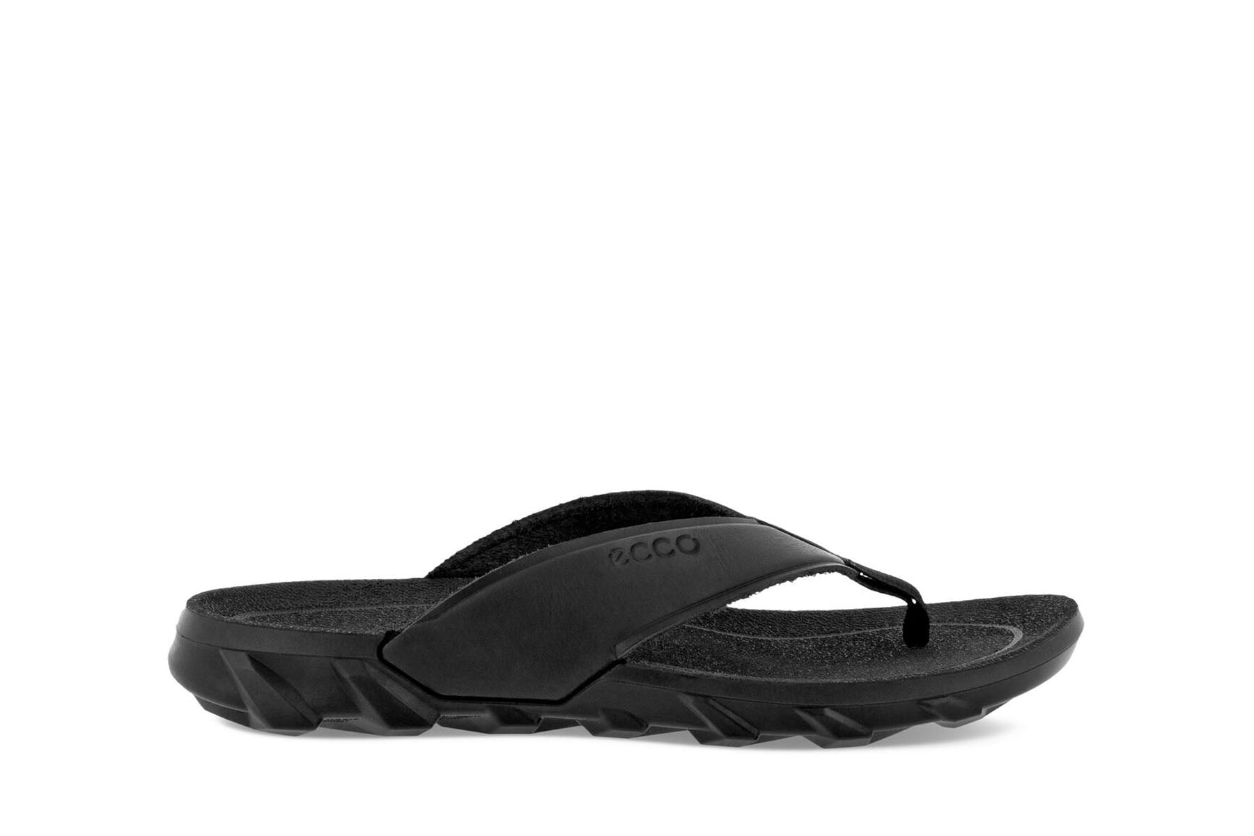 Ecco MX Flipsider Flip Flop Black (Men's) – shopcardinoshoes.com