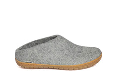Glerups Slip On Grey (rubber sole)