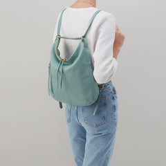 Hobo Merrin Convertible Backpack Pale Green