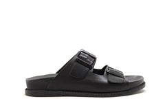 Tyche 24-0590 Black Leather Slide