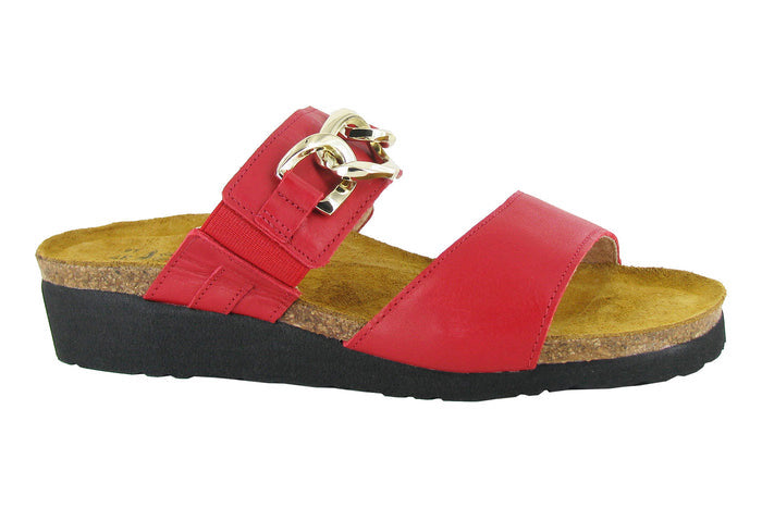 Naot Victoria Slide Kiss Red